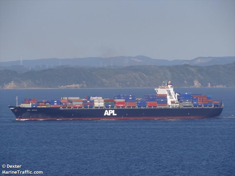 maersk yamuna (Container Ship) - IMO 9288409, MMSI 564512000, Call Sign 9V8989 under the flag of Singapore