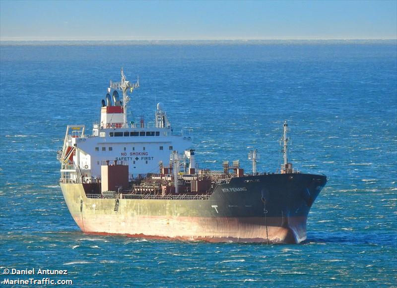 mtm penang (Chemical/Oil Products Tanker) - IMO 9712591, MMSI 565871000, Call Sign 9V2994 under the flag of Singapore