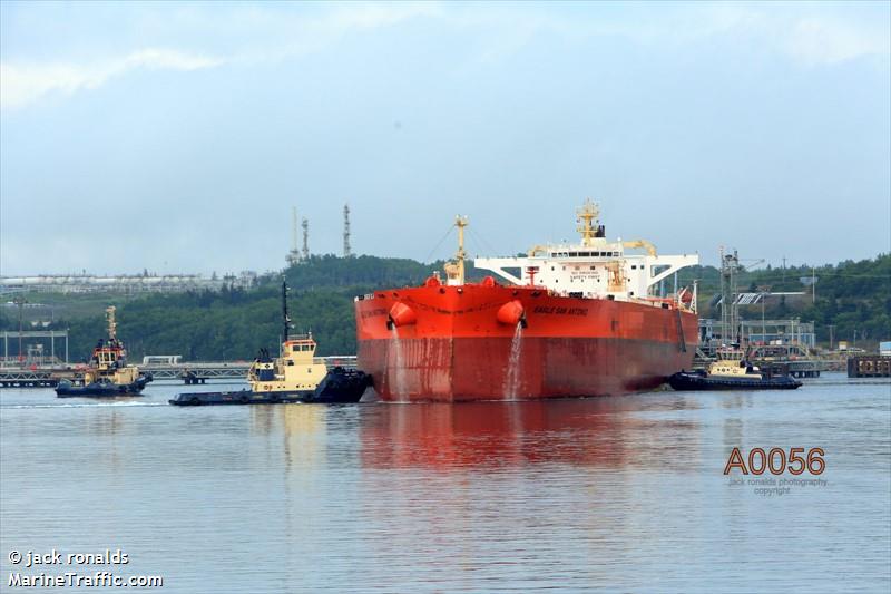 eagle san antonio (Crude Oil Tanker) - IMO 9594822, MMSI 566453000, Call Sign 9V9330 under the flag of Singapore
