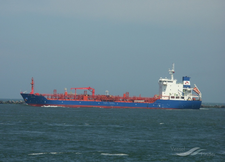 ulaya (Chemical/Oil Products Tanker) - IMO 9439321, MMSI 567533000, Call Sign HSB5769 under the flag of Thailand