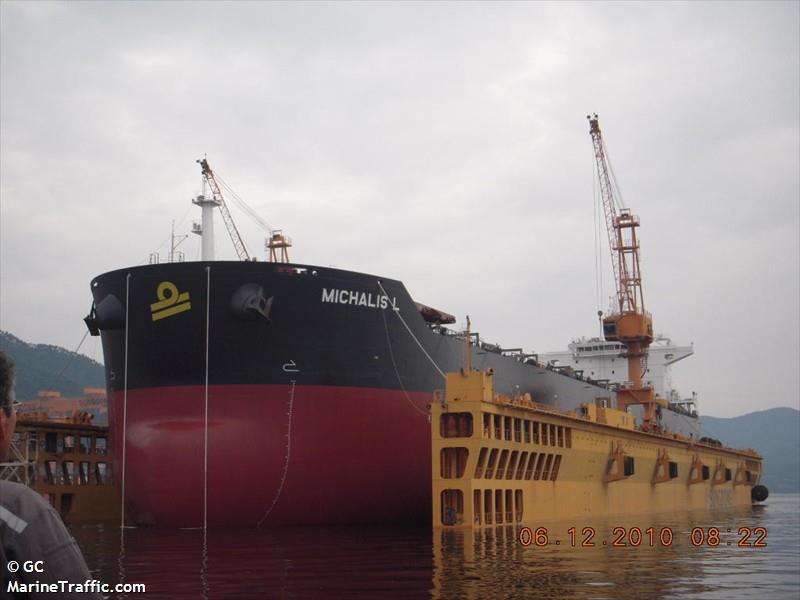 michalis (Bulk Carrier) - IMO 9565704, MMSI 636014462, Call Sign A8TZ8 under the flag of Liberia