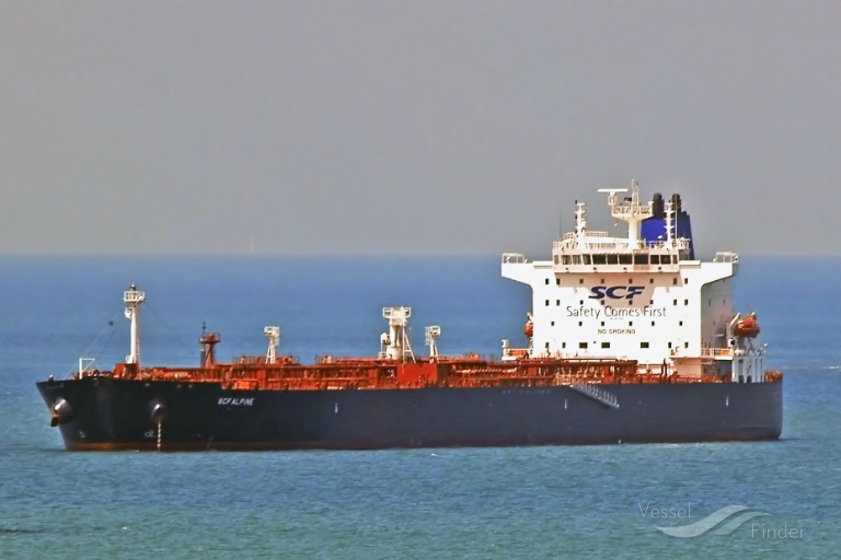 scf alpine (Crude Oil Tanker) - IMO 9577056, MMSI 636014957, Call Sign A8XQ2 under the flag of Liberia