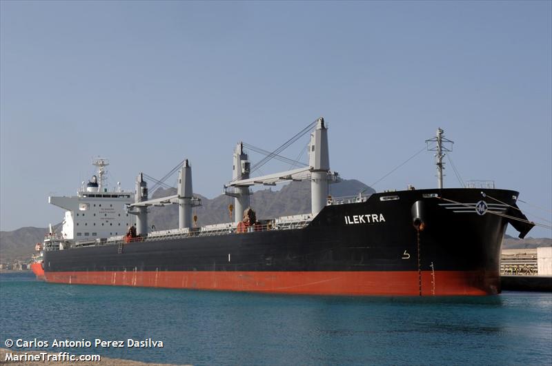 ilektra (Bulk Carrier) - IMO 9782314, MMSI 636017366, Call Sign D5KO3 under the flag of Liberia