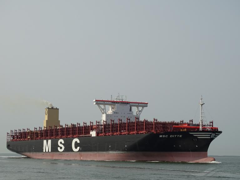 msc ditte (Container Ship) - IMO 9754953, MMSI 636017569, Call Sign D5LP2 under the flag of Liberia