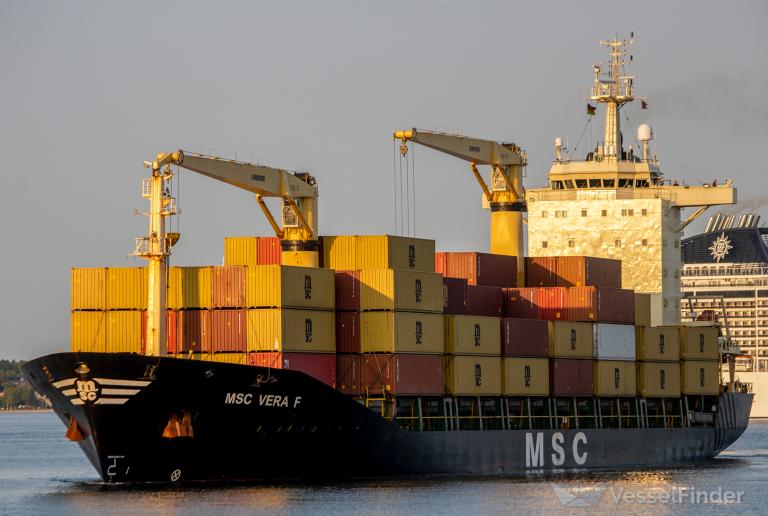 msc vera f (Container Ship) - IMO 9235610, MMSI 636017570, Call Sign D5LP3 under the flag of Liberia
