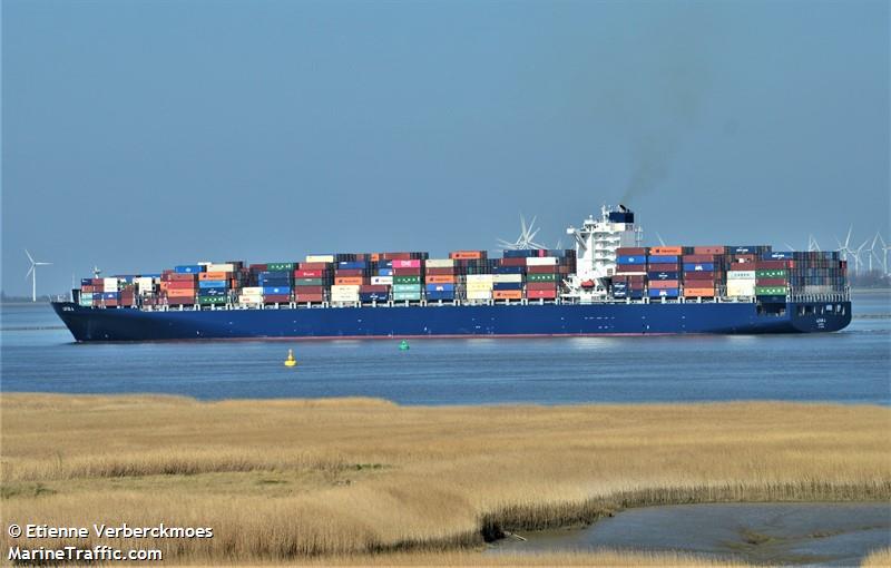 lotus a (Container Ship) - IMO 9461465, MMSI 636018057, Call Sign D5NZ2 under the flag of Liberia