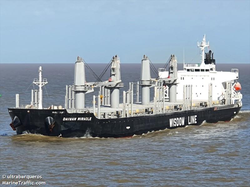 daiwan miracle (Bulk Carrier) - IMO 9796547, MMSI 636018638, Call Sign D5QQ6 under the flag of Liberia