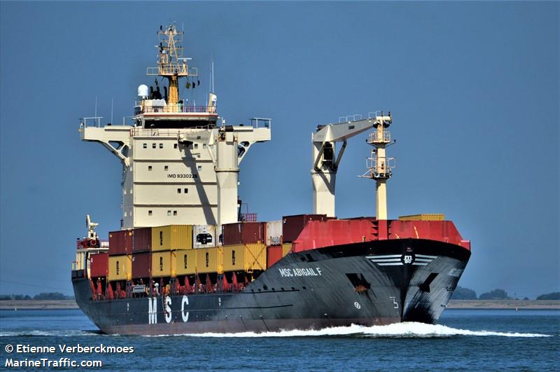 msc abigail f (Container Ship) - IMO 9330226, MMSI 636019292, Call Sign D5EU5 under the flag of Liberia