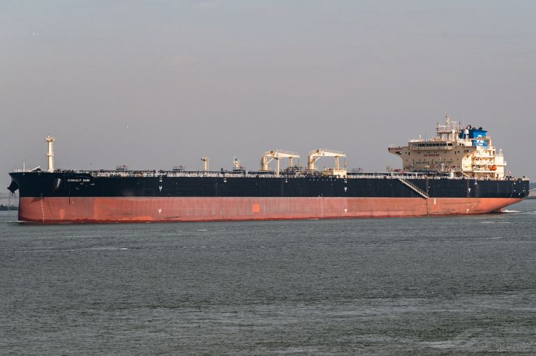 cobalt sun (Crude Oil Tanker) - IMO 9814428, MMSI 636019387, Call Sign D5UG8 under the flag of Liberia