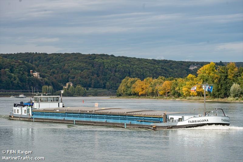 tarragona (Cargo ship) - IMO , MMSI 205277090, Call Sign OT2770 under the flag of Belgium