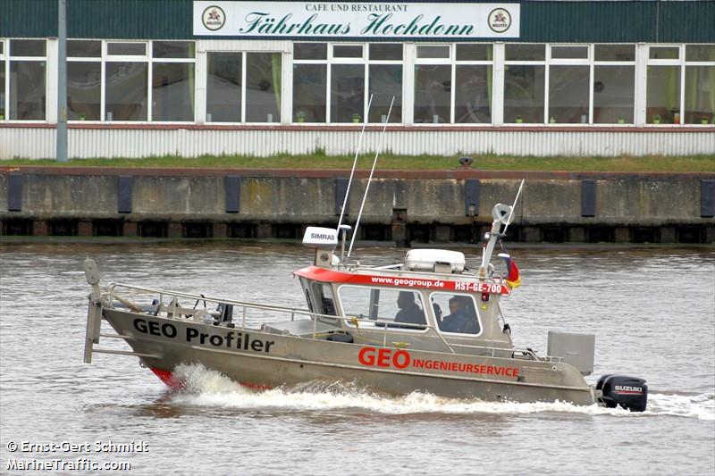 geo profiler (Port tender) - IMO , MMSI 211556460, Call Sign DB7063 under the flag of Germany