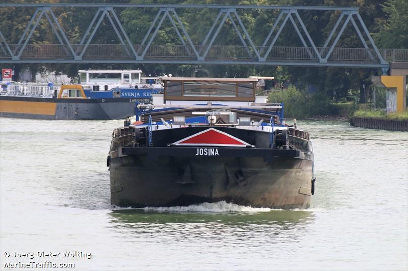 josina (Cargo ship) - IMO , MMSI 211750710, Call Sign DA5361 under the flag of Germany