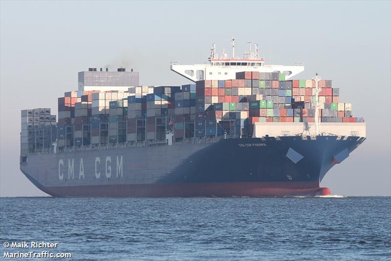 cma cgm panama (Container Ship) - IMO 9839923, MMSI 215347000, Call Sign 9HA5074 under the flag of Malta