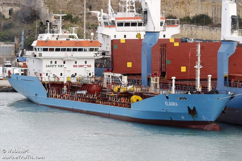 elaura (Bunkering Tanker) - IMO 9176591, MMSI 215953000, Call Sign 9HGH8 under the flag of Malta