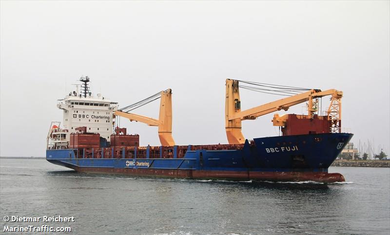 bbc fuji (General Cargo Ship) - IMO 9508419, MMSI 218509000, Call Sign DHIJ2 under the flag of Germany