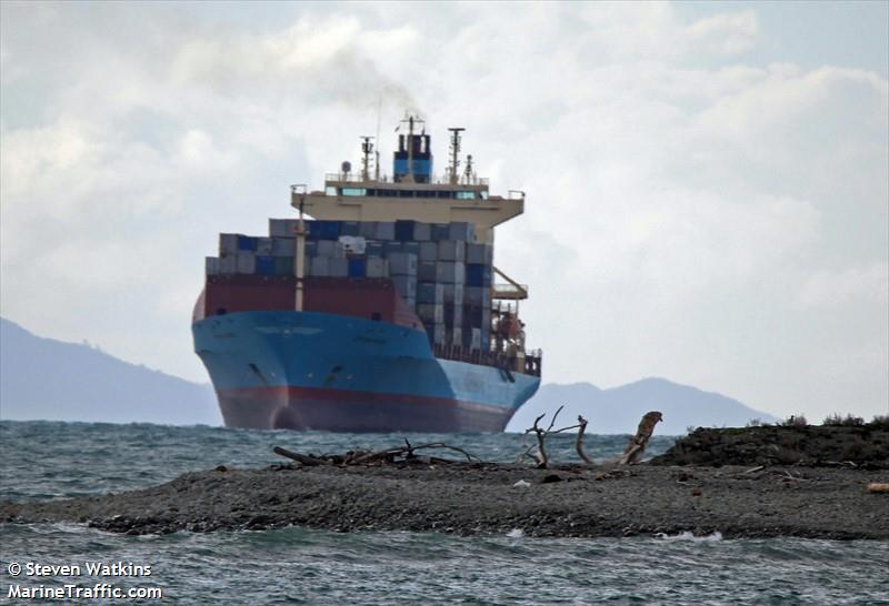 jeppesen maersk (Container Ship) - IMO 9215165, MMSI 219953000, Call Sign OWTW2 under the flag of Denmark