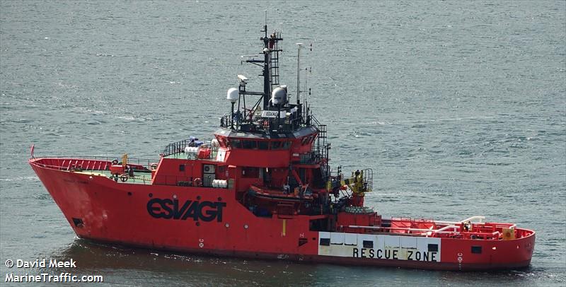 esvagt sigma (Standby Safety Vessel) - IMO 9235309, MMSI 220192000, Call Sign OXOA2 under the flag of Denmark