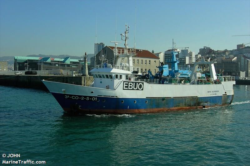 fv novo alborada (Fishing Vessel) - IMO 9242027, MMSI 224057000, Call Sign EBUO under the flag of Spain
