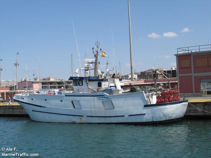 siempre kalima (Fishing vessel) - IMO , MMSI 224082260, Call Sign EA3951 under the flag of Spain