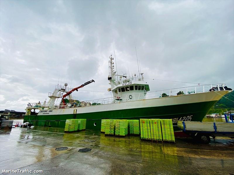 fv antiuko ama (Fishing Vessel) - IMO 9097173, MMSI 224105000, Call Sign ECJS under the flag of Spain