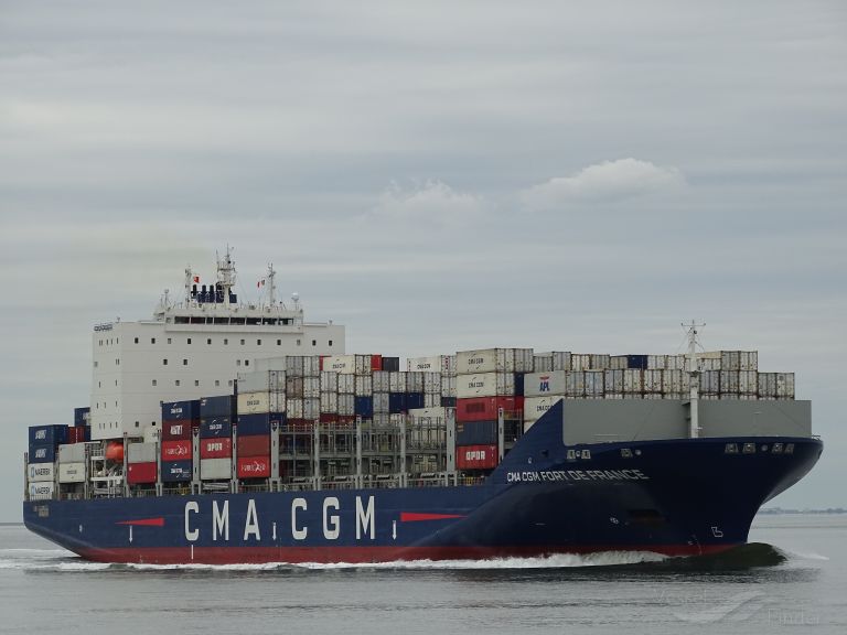 cma cgm fortdefrance (Container Ship) - IMO 9809825, MMSI 228362900, Call Sign FLDJ under the flag of France