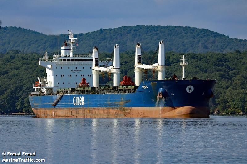 hopa (Bulk Carrier) - IMO 9684213, MMSI 229554000, Call Sign 9HA3402 under the flag of Malta