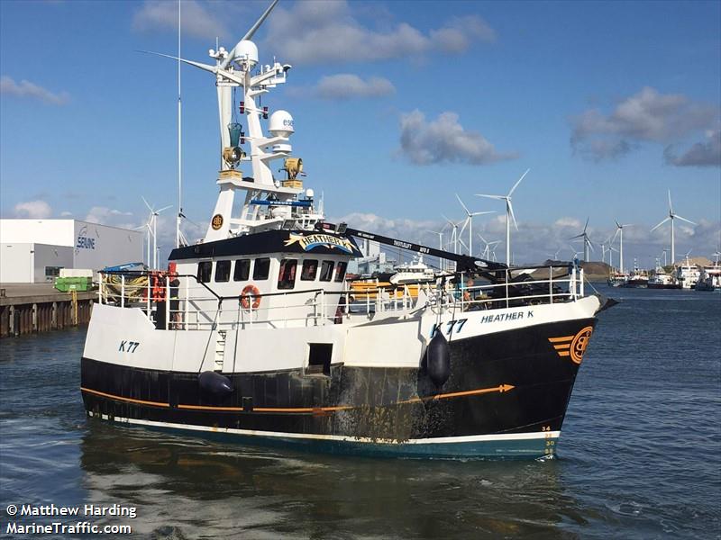 heather k k771 (Fishing Vessel) - IMO 9274965, MMSI 235006480, Call Sign MCBU7 under the flag of United Kingdom (UK)