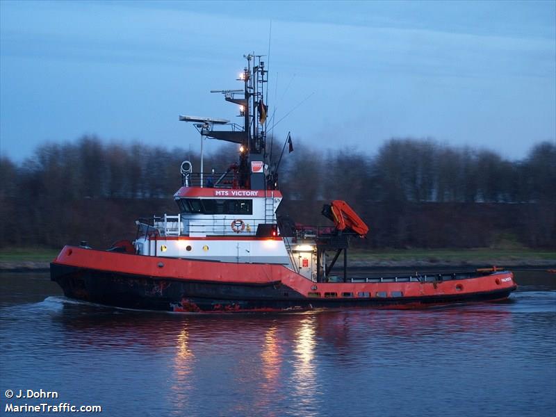 gt victory (Tug) - IMO 7510626, MMSI 235084806, Call Sign 2EGC8 under the flag of United Kingdom (UK)