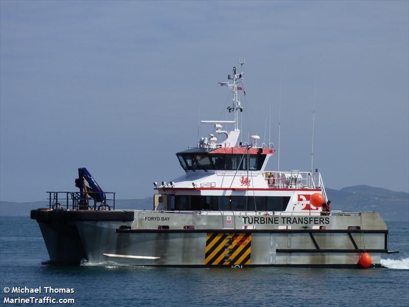 mareel volt (HSC) - IMO , MMSI 235091157, Call Sign 2FGW6 under the flag of United Kingdom (UK)