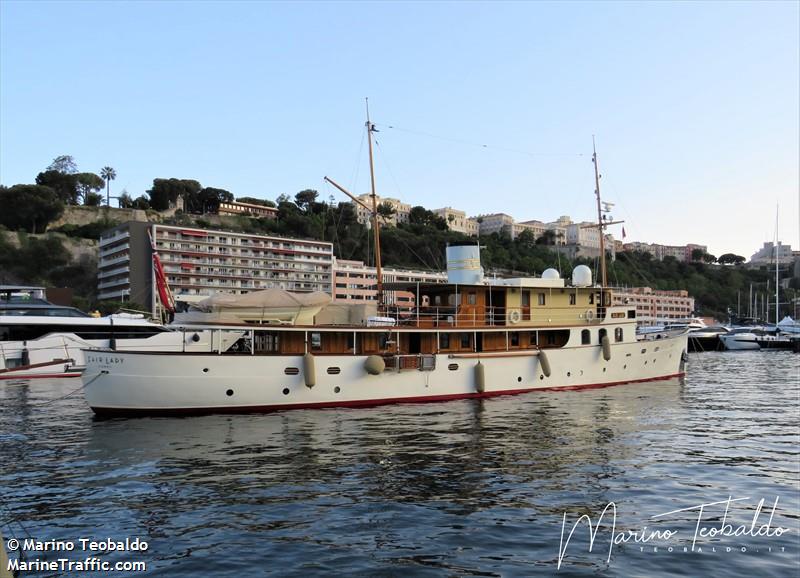 fair lady (Yacht) - IMO 8661771, MMSI 235096000, Call Sign MPFW under the flag of United Kingdom (UK)