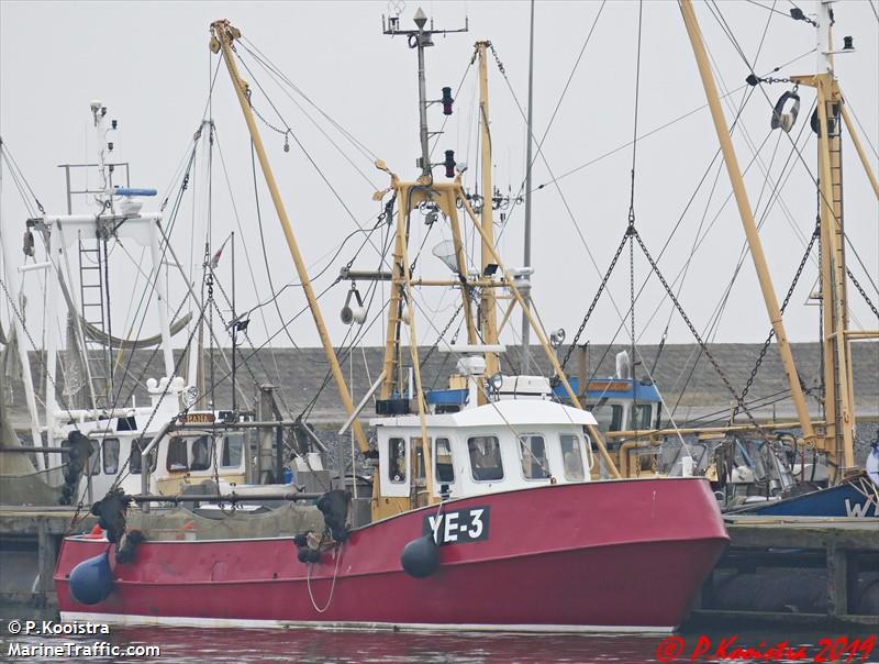 ye3 zeepaard (Fishing vessel) - IMO , MMSI 244650683, Call Sign PB4069 under the flag of Netherlands
