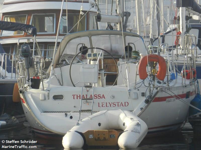 thalassa (Pleasure craft) - IMO , MMSI 244770028, Call Sign PH9592 under the flag of Netherlands