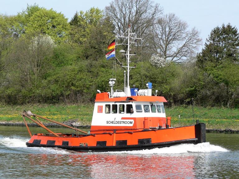 scheldestroom (Tug) - IMO 8434180, MMSI 245023000, Call Sign PHJG under the flag of Netherlands