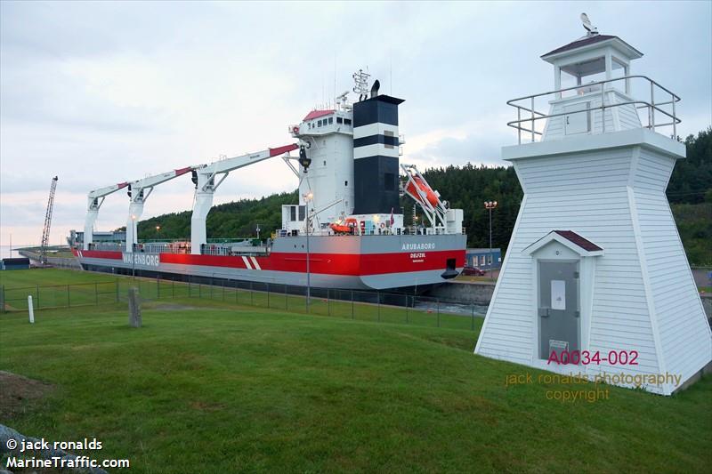 arubaborg (General Cargo Ship) - IMO 9466295, MMSI 246719000, Call Sign PCCY under the flag of Netherlands