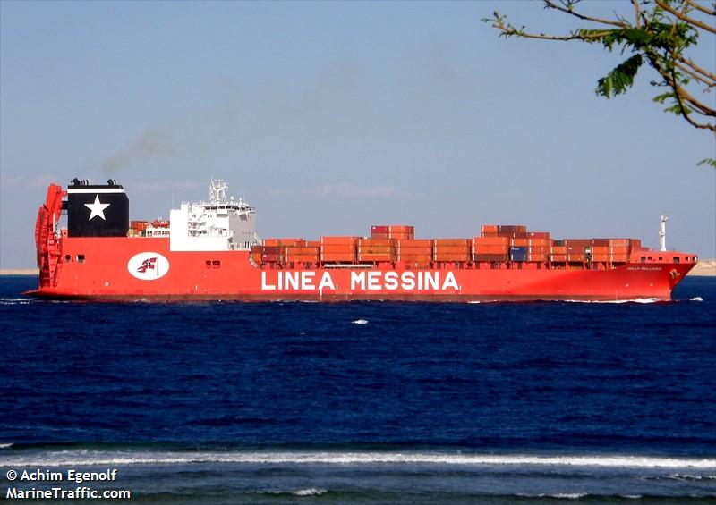 jolly palladio (Ro-Ro Cargo Ship) - IMO 9668984, MMSI 247352300, Call Sign IBHS under the flag of Italy