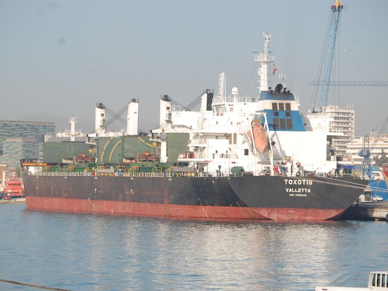 toxotis (Bulk Carrier) - IMO 9563419, MMSI 248296000, Call Sign 9HA2301 under the flag of Malta