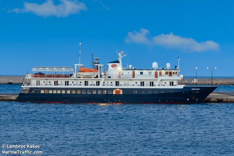 arethusa (Passenger (Cruise) Ship) - IMO 9398022, MMSI 249069000, Call Sign 9HJR9 under the flag of Malta