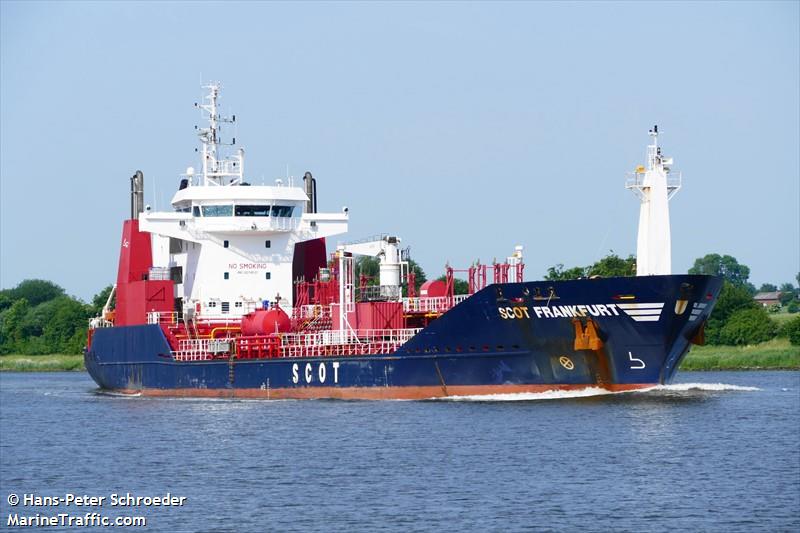 scot frankfurt (Chemical/Oil Products Tanker) - IMO 9274537, MMSI 249083000, Call Sign 9HA4094 under the flag of Malta