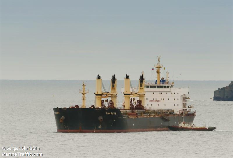 thassos (Bulk Carrier) - IMO 9567233, MMSI 249219000, Call Sign 9HA4153 under the flag of Malta