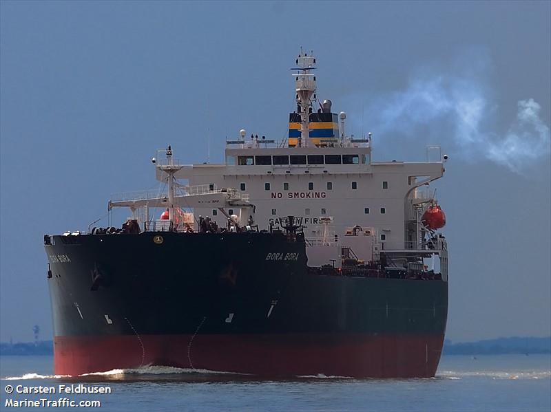 bora bora (Chemical/Oil Products Tanker) - IMO 9621596, MMSI 249443000, Call Sign 9HA4247 under the flag of Malta