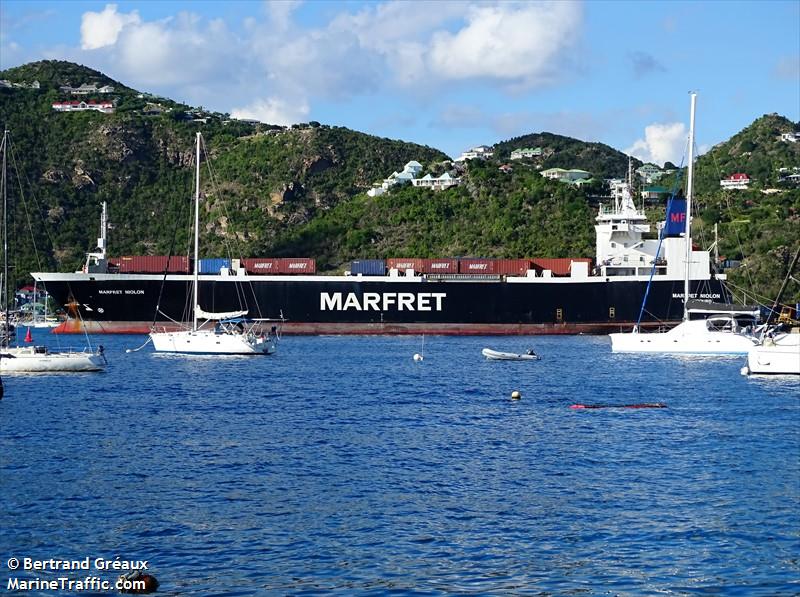 marfret niolon (Ro-Ro Cargo Ship) - IMO 8912388, MMSI 253343000, Call Sign LXNR under the flag of Luxembourg