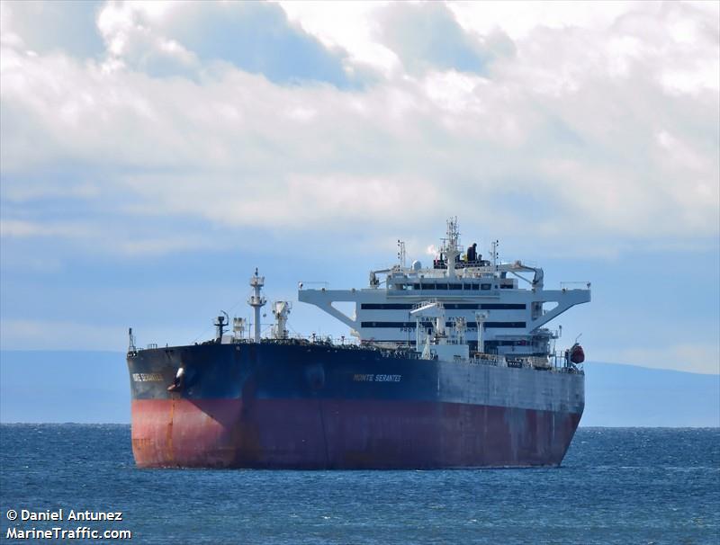monte serantes (Crude Oil Tanker) - IMO 9841615, MMSI 255806319, Call Sign CQAZ5 under the flag of Madeira
