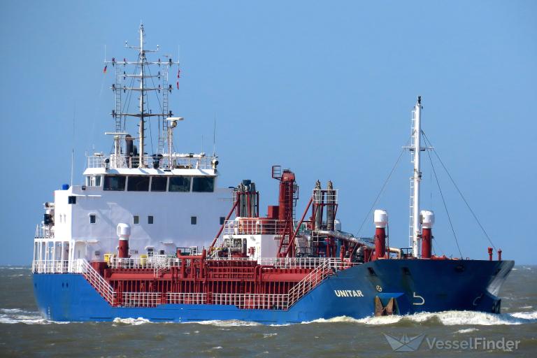 unitar (Bitumen Tanker) - IMO 9505687, MMSI 257364000, Call Sign LANA5 under the flag of Norway