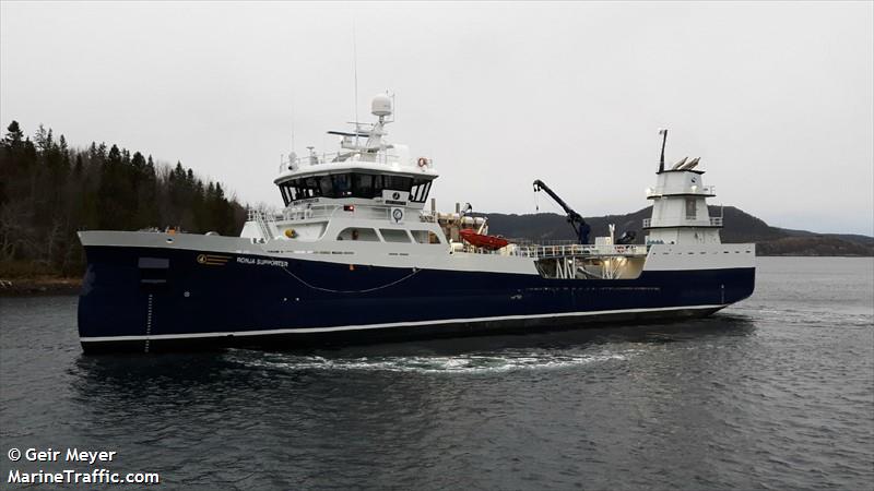 ronja supporter (Fish Carrier) - IMO 9775359, MMSI 258187000, Call Sign LDSJ under the flag of Norway