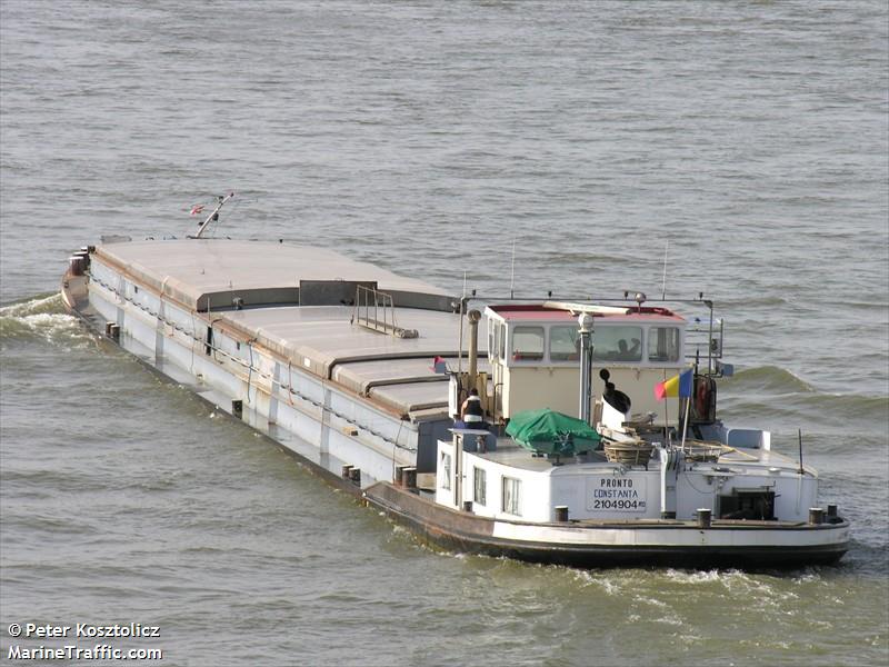 pronto (Cargo ship) - IMO , MMSI 264162617, Call Sign YP2617 under the flag of Romania