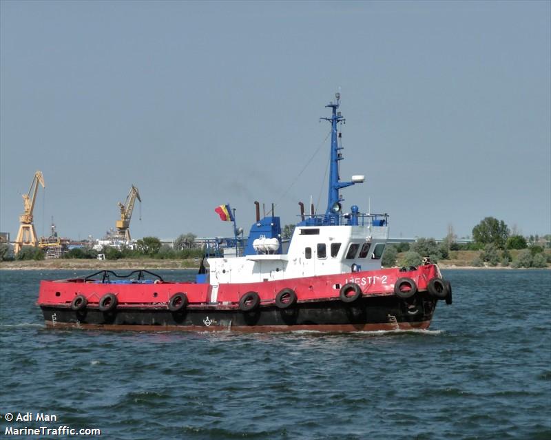 liesti 2 (Unknown) - IMO , MMSI 264900288 under the flag of Romania