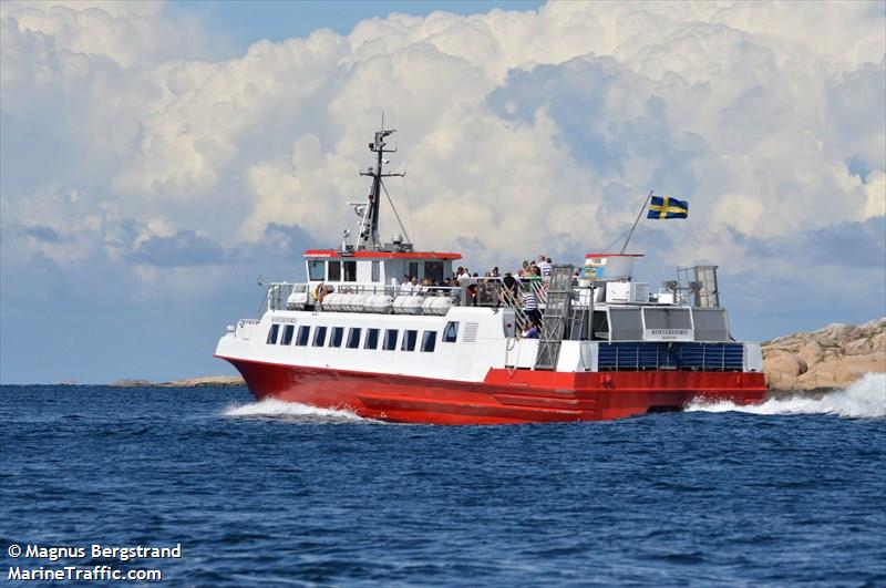 kosterfjord (Passenger Ship) - IMO 7112149, MMSI 265386000, Call Sign SDJG under the flag of Sweden
