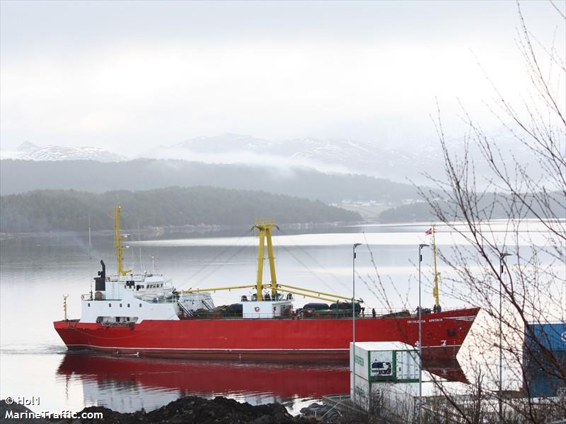 arctic princess (Refrigerated Cargo Ship) - IMO 7604403, MMSI 273219900, Call Sign UHTA under the flag of Russia