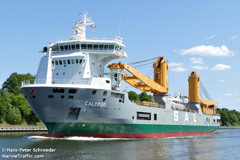 calypso (General Cargo Ship) - IMO 9512381, MMSI 305691000, Call Sign V2FJ3 under the flag of Antigua & Barbuda