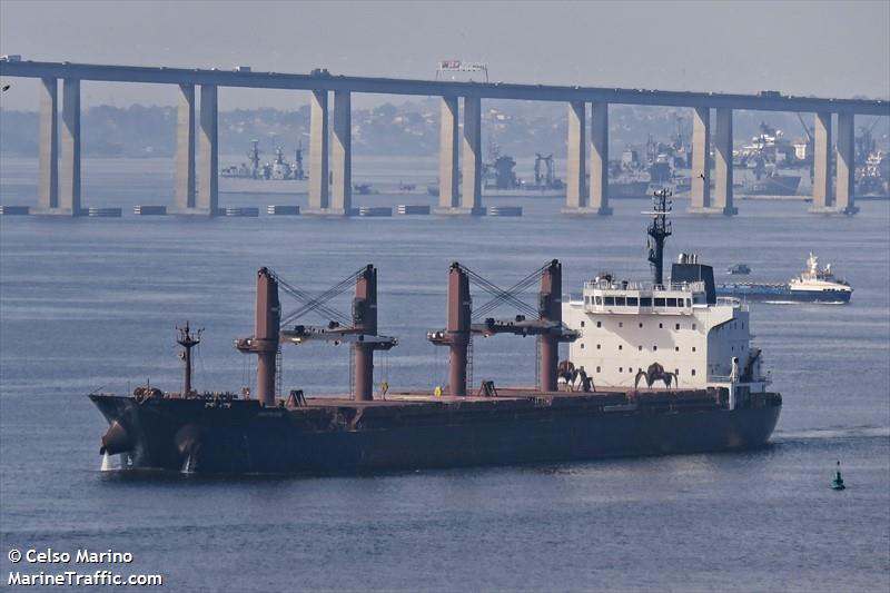 houston pearl (Bulk Carrier) - IMO 9576727, MMSI 311000513, Call Sign C6CM6 under the flag of Bahamas